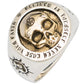 Skull Silver rings for man  Vintage  Punk Sterling Silver