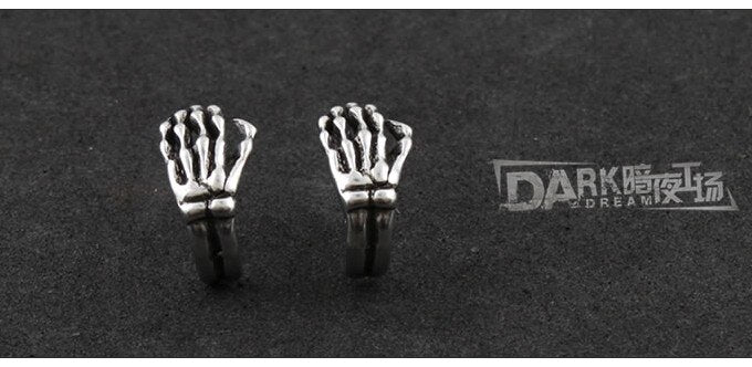 2020 New Products Goth Punk Jewelry Earring Men's Hands