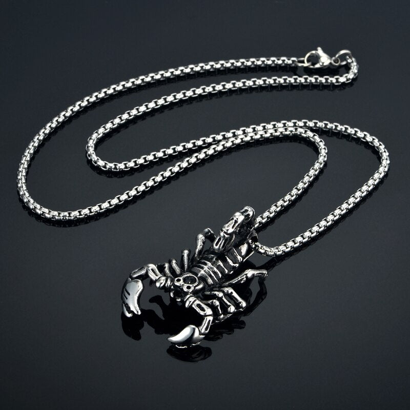 Zodiac Scorpion Neck Necklace Pendant