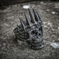 Mens Classical Nobility King Crown Skull 316L Stainless Steel