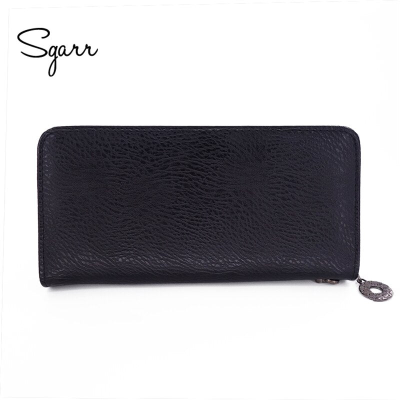 Women Wallets Fashion Designer PU Leather Punk Wallets