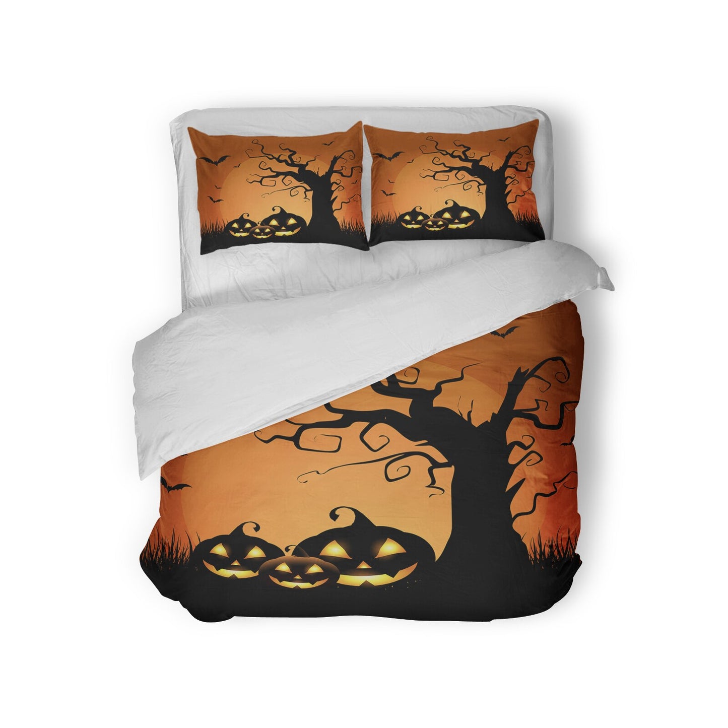 3D Skull Duvet Cover Halloween Sugar Skull Bedding