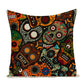 Colorful Square Pillow cover Sugar Skull Decor Living Room