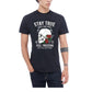 Fashion Punk Skull Patches Print On T-shirt A-level Washable Iron On Transfer Colorful Sugar Skull