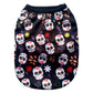 Pet Dog Vest Clothes Cartoon Skull Vest Clothes For Dogs Cat T-shirt