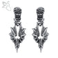 316L Stainless Steel Skull Stud Earrings Vintage Retro Silver