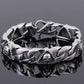 23CM Long Skull Head Men Bracelet