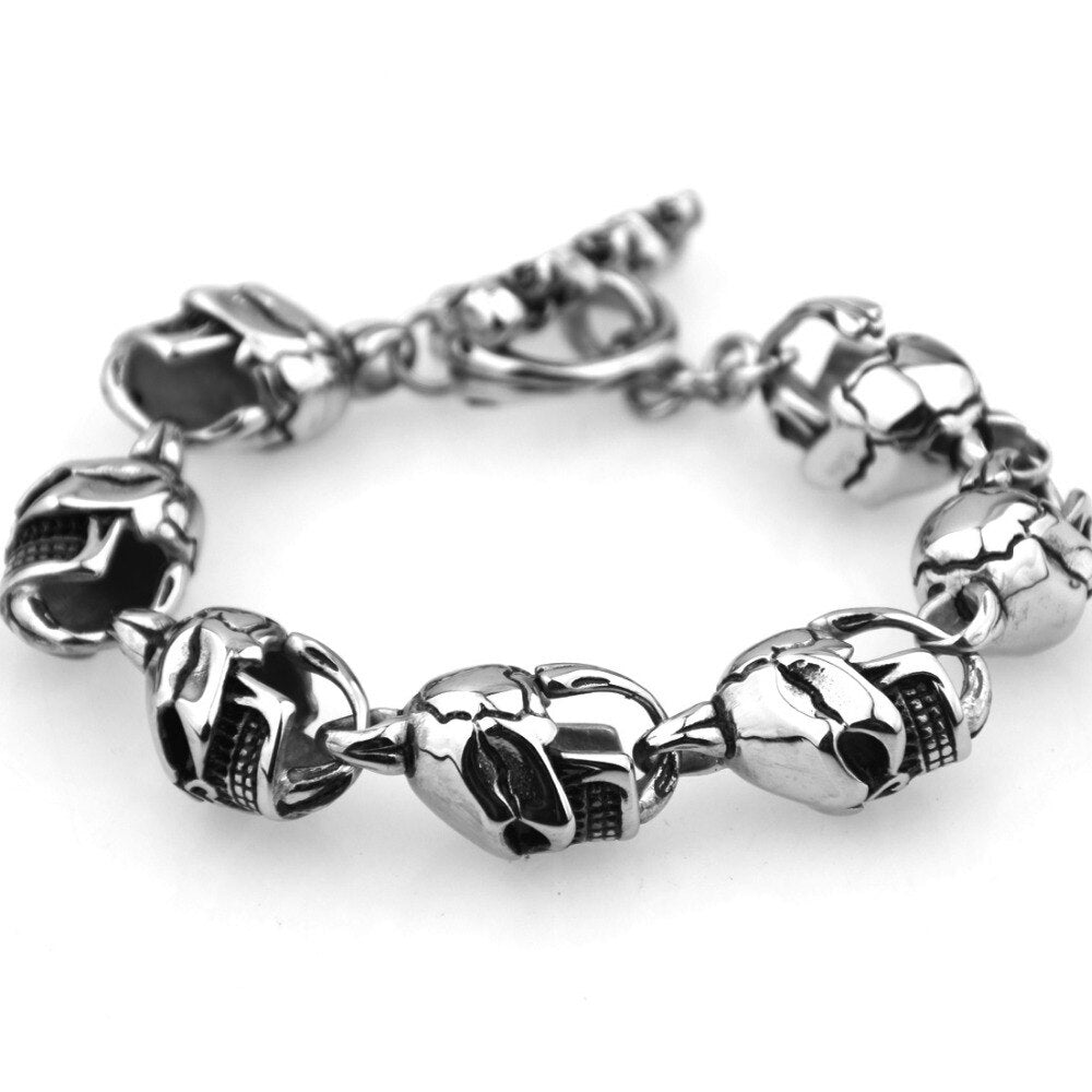 15mm Hip-hop Stainless Steel Silver Color And Black