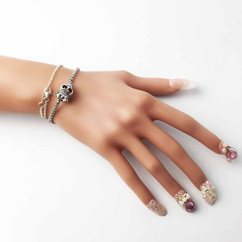 Queen Skull Beads,2019 Fashion Thomas Style Karma Jewelry