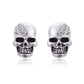 Men's fashion personality skull earrings creative new party punk style metal earrings