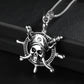 RIR Pirate of The Caribbean Necklace Dead Pirate Skull