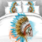 4/6pcs white background bed sets single queen super king