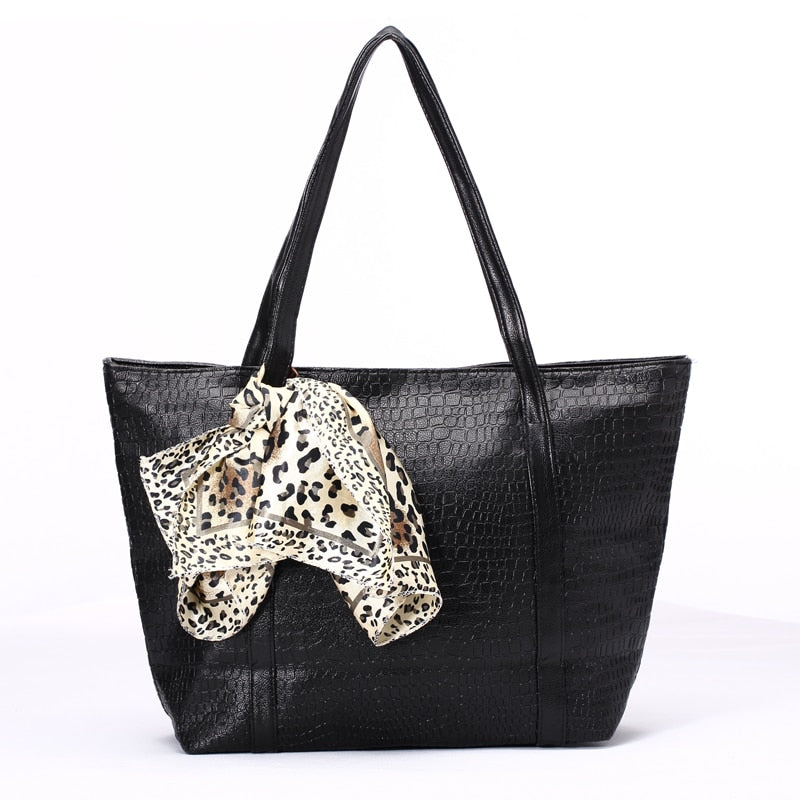 Large Capacity Women Handbags Pu Leather Skull Bolsa Feminina New Fashion Ladies Bag Casual Alligator Tote Bags Brand Handbag