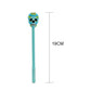 12Pcs Creative Gel Pens Skull Head Soft Glue Neutral Pen Office
