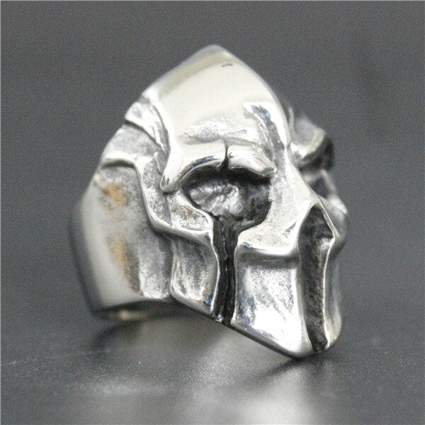 2017 Mask Helmet Ring 316L Stainless Steel