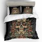 3D sugar skull Bedding Set queen skull duvet cover