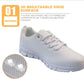 Skull Sneakers Black 3D Butterfly Pattern Casual Women Sneakers Flats Ladies Shoes