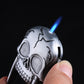 Butane Torch Lighter Creative Fun Toy Skull Gas Lighter Key Chain