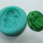 Silicone Mould Lady with Skull Fondant Cake Decoration Mold