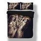 Skull Bedding Set Duvet Cover Quilt Cover Pillow Cases Bed Linen 3pcs Twin Full Queen King Super King Double Size 3pcs Gothic