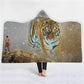 Tiger design Blankets hats keep warm sofa blankets comfortable soft twin