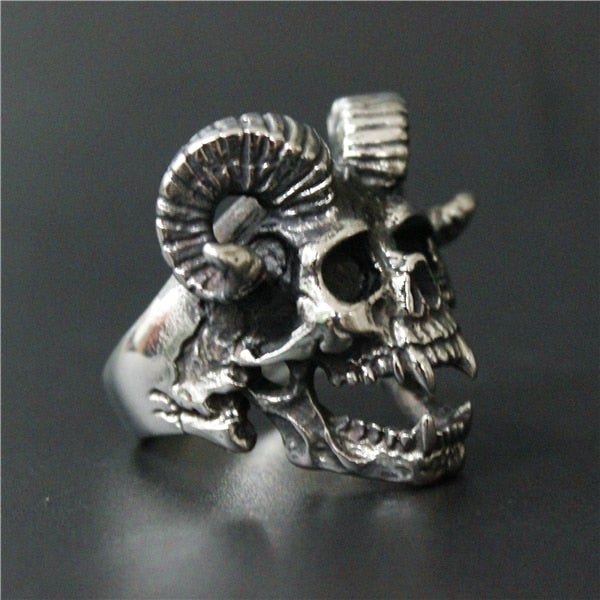 Stainless Steel Mens Motorcycles Biker Zombie Vampire