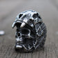 Stainless Steel Titanium Steel Ring Indian Jaguar Warrior
