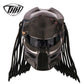 Carbon Fiber Motorcycle Predator Helmet Full Face DOT certification
