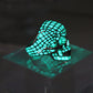 New glow ring skull Ring men women Glowing Ring Luminous