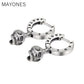 Women and Men Earring 925 Sterling Silver Vintage Punk Skull Earring