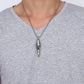 Punk Eagle/ Scorpion On Bullet Pendant For Men Necklace Stainless Steel