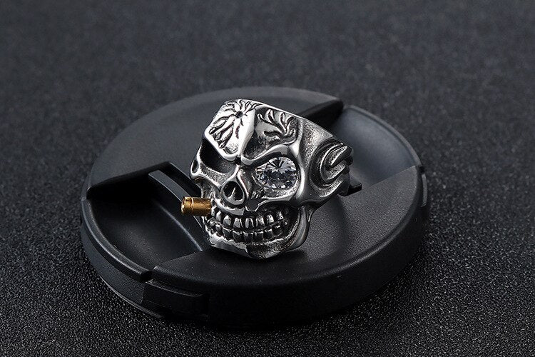 Hot selling European Skull Smokes titanium