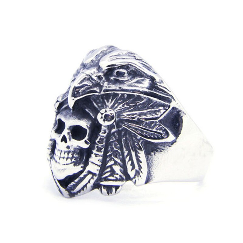 1pc Newest Design Eagle Head Skull Ring