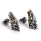 New 2020 Gothic Skull Ghost Vintage Earring Real Antique 925 Sterling
