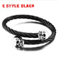 New Cool Punk Skull Bracelet For Man 316 Stainless Steel