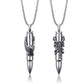 Punk Eagle/ Scorpion On Bullet Pendant For Men Necklace Stainless Steel
