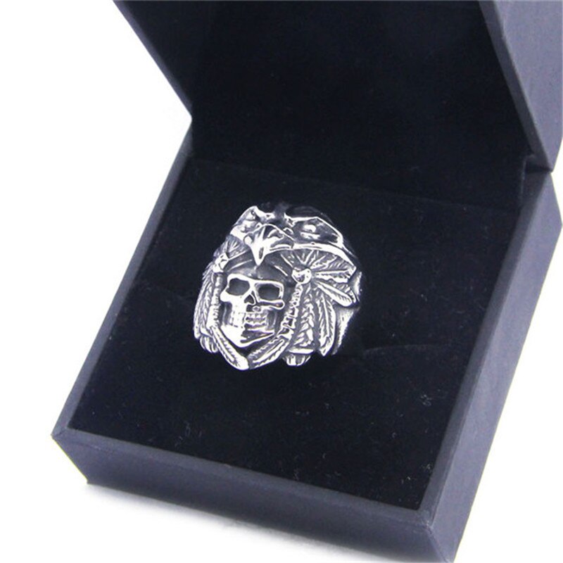 1pc Newest Design Eagle Head Skull Ring