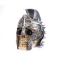 Resin Craft Statues For Decoration Skull Creative Samurai Helmet Skull