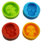 3D Mini Skull Head Silicone Cake Molds Ice Cube Tray Party Fondant Cake