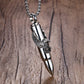 Punk Eagle/ Scorpion On Bullet Pendant For Men Necklace Stainless Steel