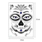 1 PC Halloween Temporary Face Art Tattoo Beauty Skull Tatoo Sugar