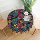 Rural style Sugar Skull Tablecloth Cotton Linen Washable Hotel Banquet Table Cloth for family Party Table Cover