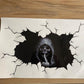 Car 3D Sticker Decal Auto Window Decoration Sticker Halloween Skull Style Decoration