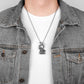 Gothic Rules Skull Punk Rock Hiphop Men Necklaces