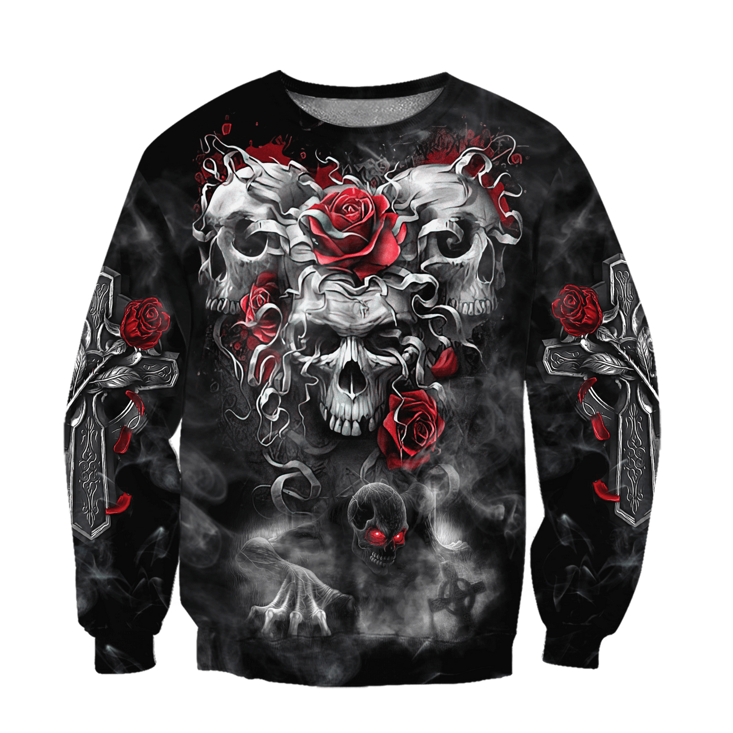 Reaper Skull Tattoo 3D Printed Fashion Mens hoodies and Sweatshirt Autumn Unisex zipper Hoodie Casual Sportswear