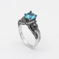 Women's Skull Ring European and American Punk style Motor Biker Men Party Ring Birthday stone skull men's jewelry Rings