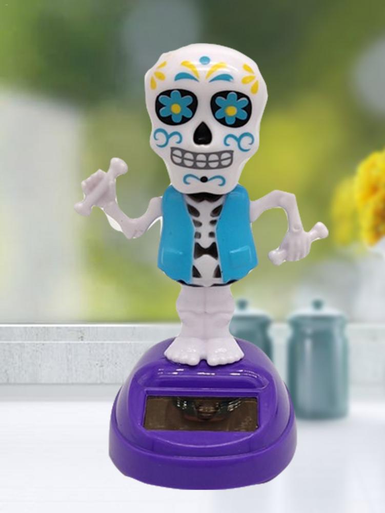 Cool Swinging Skull Car Pendant,Cute Flying Ghost Car Interior Hanging Accessories Rear View Mirror Skeleton Car Rearview Mirror Hanging Ornament