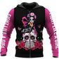 skull ruse Goth rose Print Shirts casual 3D Print Hoodies/Sweatshirt/Zipper long sleeves  streetwear