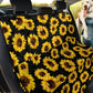 Sugar Skull Print Car Interior Accessories Cushions Non-slip Car Back Seat Cover for Pets Stylish Pet Seat Cover