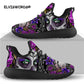 Skull Day of the Dead Gothic Girls Women's Flats Shoes Woman Casual Sneakers